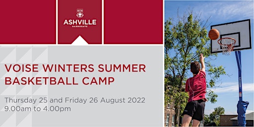 Ashville College's Voise Winters Year 7 to Year 9 Summer Basketball Camp