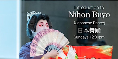 Virtual July Introduction to Nihon Buyo Workshops (Japanese Dance) biljetter