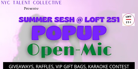 NYCTC SUMMER SESH POPUP OPEN MIC:  A KARAOKE EDITION #4 tickets