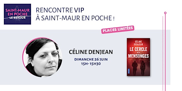 Rencontre privilégiée avec Céline Denjean à Saint-Maur en Poche !