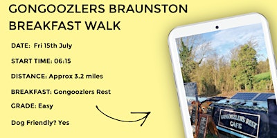GONGOOZLERS  REST BRAUNSTON WALK | 3.5 MILES | EASY | NORTHANTS