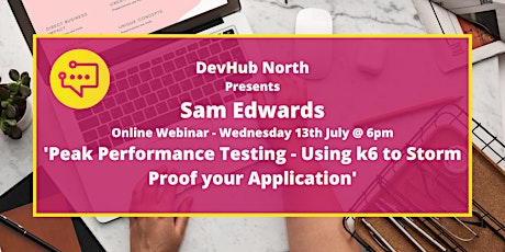 Peak Performance Testing - Using k6 to Storm Proof your Application tickets