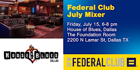 HRC Federal Club July Mixer tickets