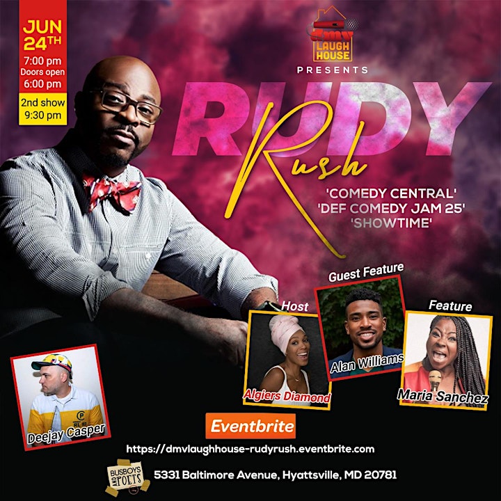 Laugh House Presents: Rudy Rush image