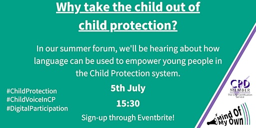 Why take the child out of child protection?