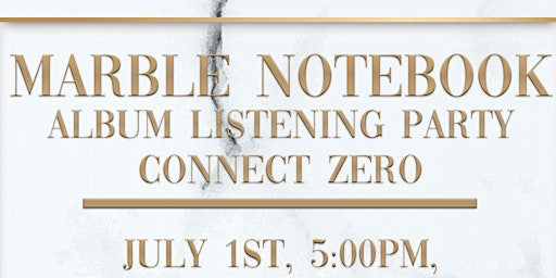 Marble Notebook Listening Event