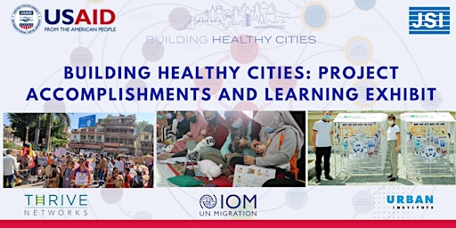 Building Healthy Cities Accomplishments and Learning Exhibit