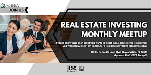 Real Estate Investing Monthly Meetup