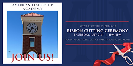 ALA West Foothills Ribbon Cutting Ceremony