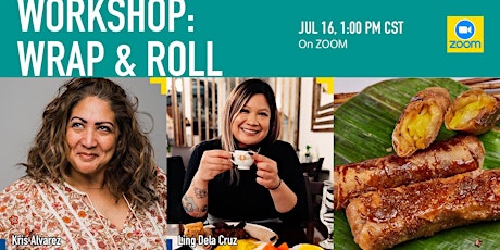 “Online Cooking Workshop – Wrap & Roll tickets