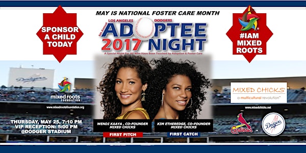5th Annual LA Dodgers Adoptee Night Pregame VIP Reception w/Mixed Chicks + Special Guests 
