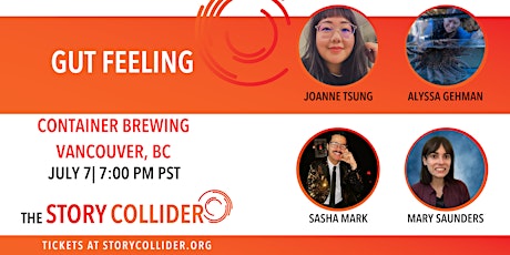 The Story Collider Vancouver - Gut Feeling tickets
