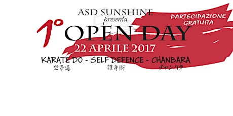 1° Open Day SunShine