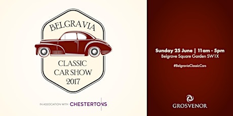 Belgravia Classic Car Show 2017 primary image