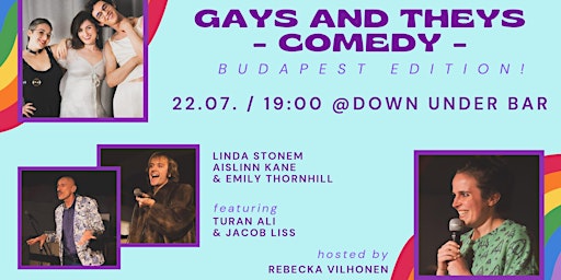BUDAPEST PRIDE SPECIAL: Gays and Theys Comedy