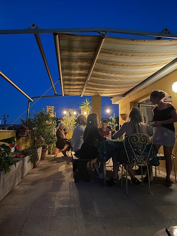 International Roof top Social Dinner | Trastevere image