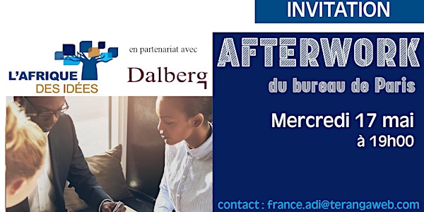 Afterwork L’Afrique des Idées Paris en partenariat avec Dalberg