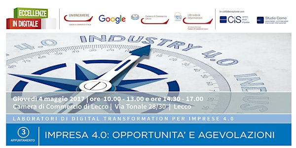 IMPRESA 4.0: OPPORTUNITA' E AGEVOLAZIONI