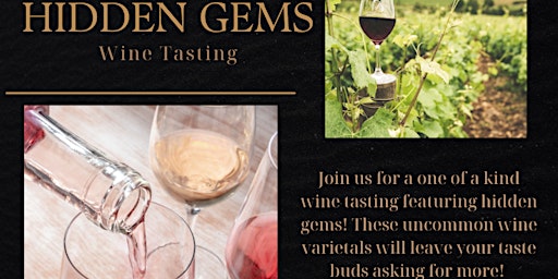 Hidden Gems Wine Tasting