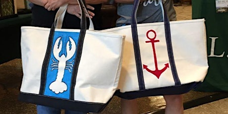 L.L.Bean Free Boat & Tote Stenciling Class in Discovery Park