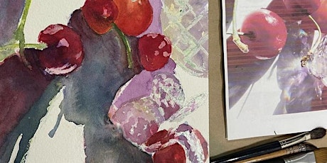 Watercolor Surface Exploration with Michelle Montes (Afternoon Session)
