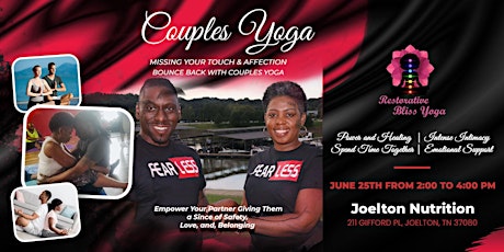 Restorative Bliss Couples Yoga tickets