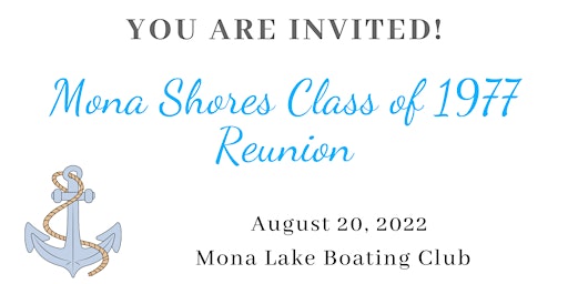 Mona Shores Class of 77 Reunion