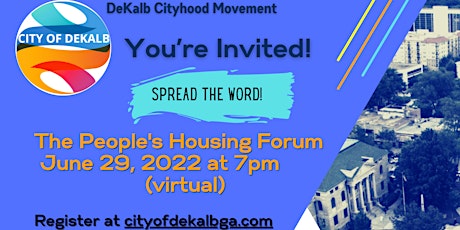 The People's Housing Forum tickets