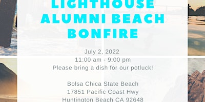 July Alumni Bonfire & Beach Meeting