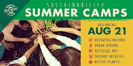 Sustainable Jobs Summer Camp! (Ages 7-12) primary image