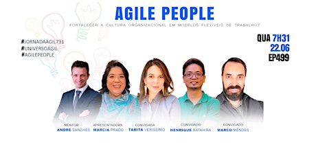 #JornadaAgil731 E499 #Agilepeople #fortalecer a cultura organizacional