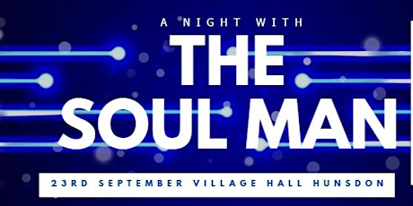A Night With The Soul Man tickets