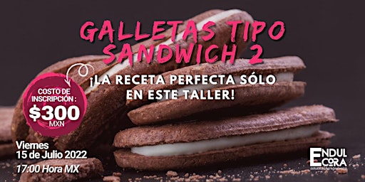 GALLETAS TIPO SANDWICH 2: Taller Creativo Online