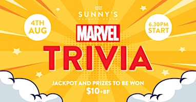 Marvel Themed Trivia at Sunny's