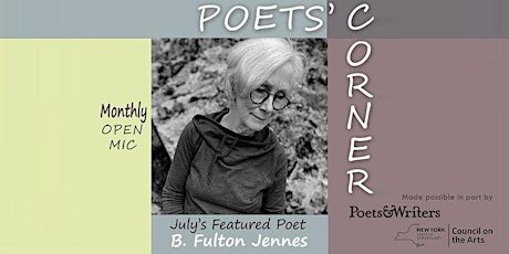 Poet B. Fulton Jennes to be featured at Poets’ Corner Open Mic tickets