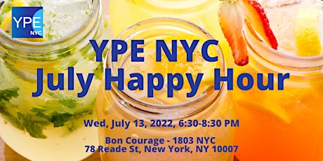 YPE NYC July Happy Hour tickets