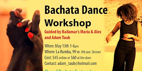Denver Bailamar Bachata Workshop primary image