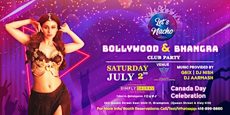 LET'S NACHO | Bollywood & Bhangra Party tickets
