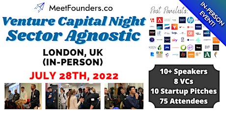 Venture Capital Night (July 2022)  In-Person  London Event tickets