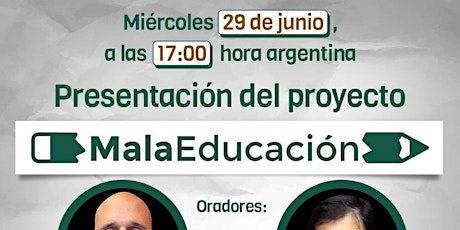 CLUB DE LA LIBERTAD - EVENTOS COLABORATIVOS - PROYECTO "MALA EDUCACIÓN" biglietti
