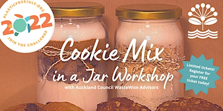Cookie Mix in a Jar Workshop - Waiuku Library tickets