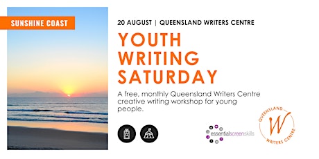 Youth Writing Saturday - August: Sunshine Coast tickets