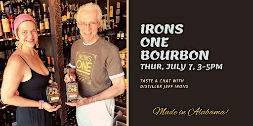 Irons One Bourbon Tasting with Distiller Jeff Irons