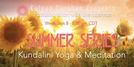 Kundalini Yoga Summer Series Online entradas