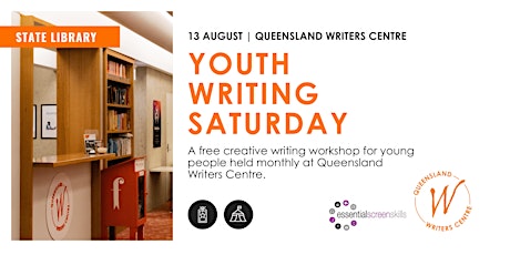 Youth Writing Saturday - August: Queensland Writers Centre tickets
