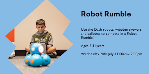 Robot Rumble @ Burnie Library - July School Holiday Activity
