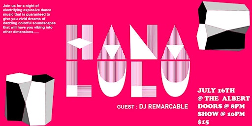 Hana Lulu @ The Albert with DJ Remarcable