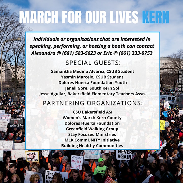 March For Our Lives Kern image