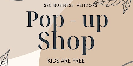 POPUP SHOPS | Small Businesses