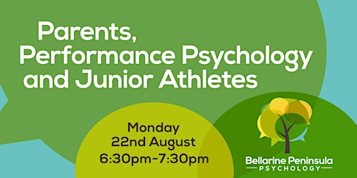 Parents, Performance Psychology and Junior Athletes